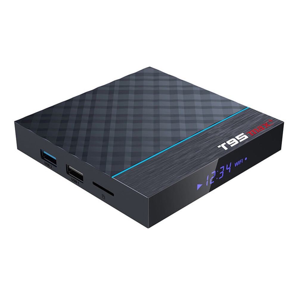 T95 Max Plus Amlogic S905X3 4GB RAM 32GB ROM 5G WIFI bluetooth 4.0 Android 9.0 4K 8K H.265 TV Box - US - Image 2