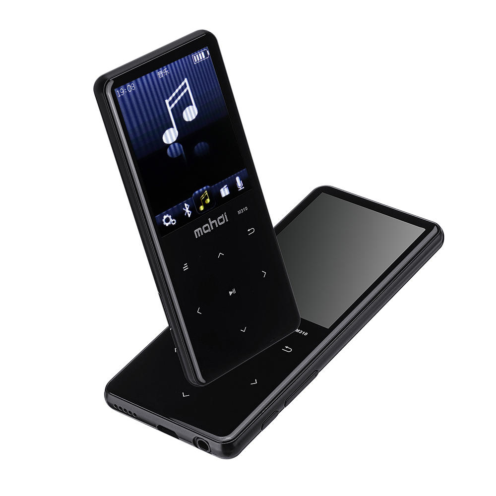 Mahdi M310 2.4 Inch Touch Screen bluetooth Lossless HiFi MP3 Music Player Support A-B Repeat Voice R - Blue - Image 2