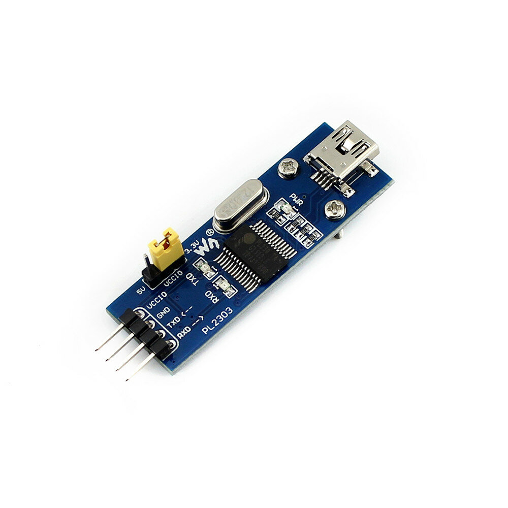 Waveshare® PL2303TA Supports WIN8 USB to Serial Port USB to TTL PL2303 For Flashing Board Mini Converter Board