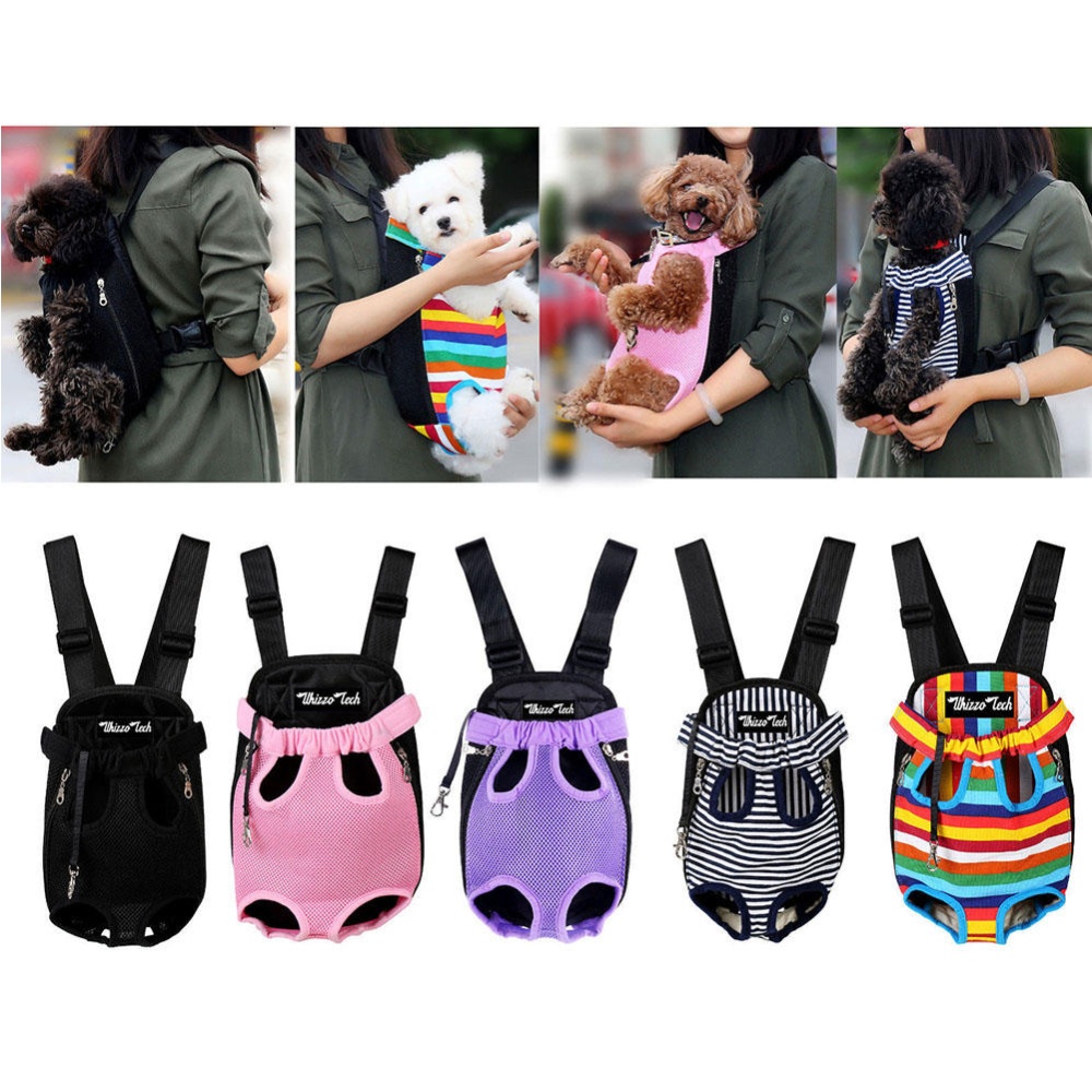 Multicolor Pet Carrying Backpack Pet Outdoor Chest Bag Travel Portable Backpack - S #02 - Image 2