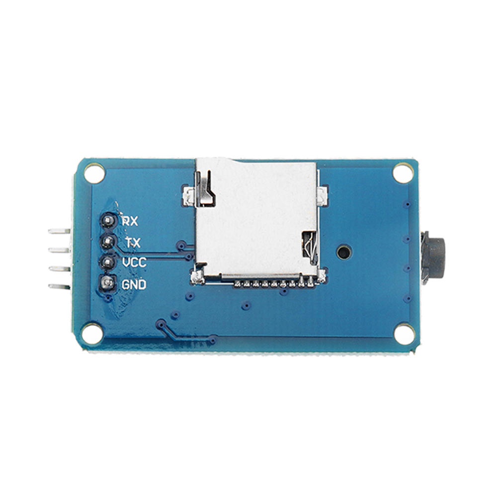 3pcs Wemos YX6300 UART TTL Serial Control MP3 Music Player Module Support Micro SD/SDHC Card For /AVR/ARM/PIC 3.2-5.2V - Image 2