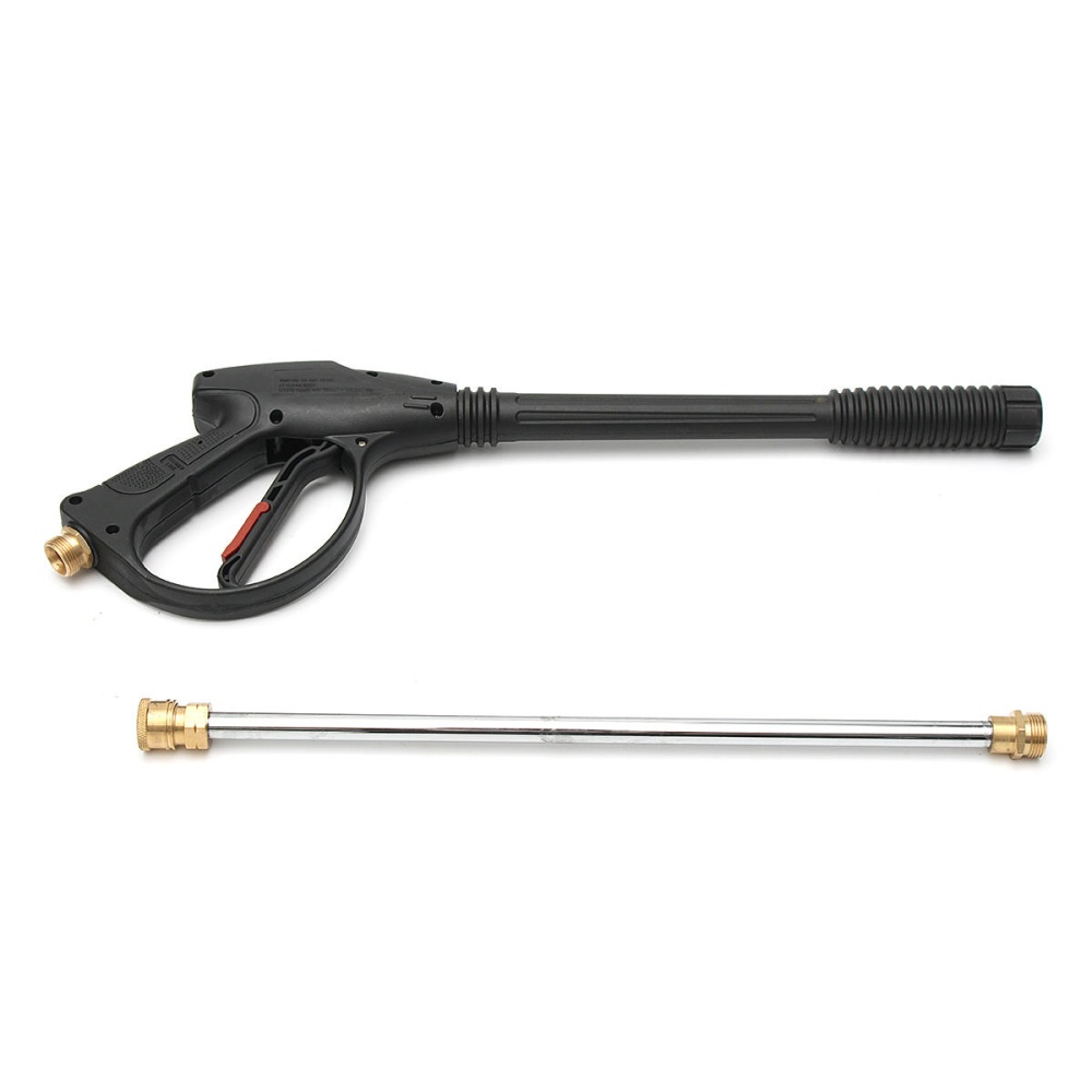 High Pressure Water 4000PSI Washer Spray Gun Clean Car Decker+Extension Wand