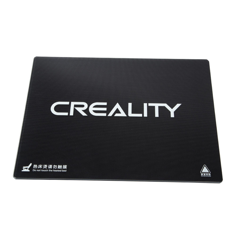 Creality 3De Ultrabase 235 * 305 * 4mm Plate-forme de plaque de verre Surface de construction de lit chauffant pour CR-10 Mini MK2 MK3 Piece d'imprimante 3D e lit chaud