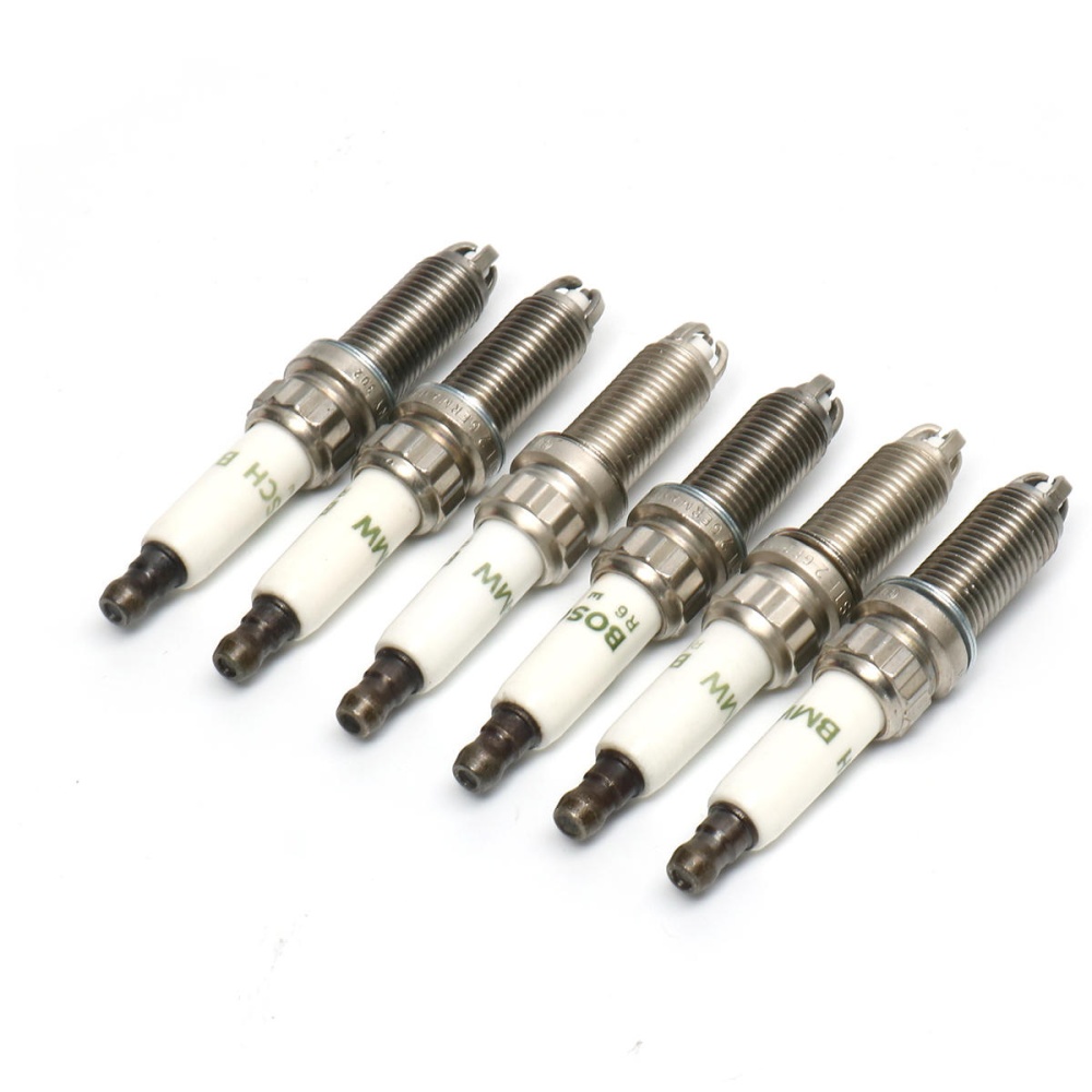 6pcs Spark Plug Pour For BMW E60 E90 E92 E93 135i 335i 535i 12120037244 ZGR-6-STE-2 - Image 2