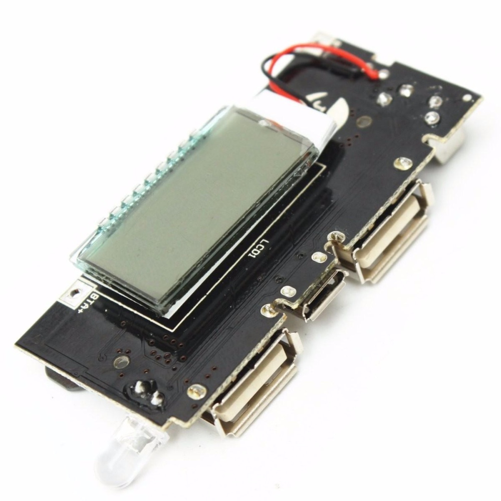 10Pcs Dual USB 5V 1A 2.1A Mobile Power Bank 18650 Battery Charger PCB Module Board - Image 2