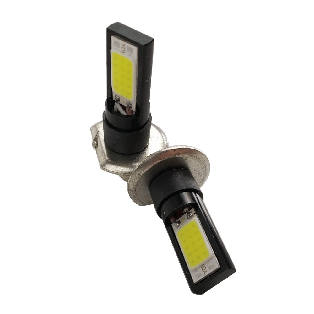 2PCS 20W 1800LM 6000K Car Fog Light H1 LED Lamps Waterproof Aviation Aluminium Heat Dissipation Replace Bulb - Image 2