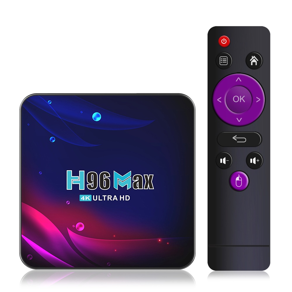 H96 Max V11 RK3318 DDR3 4GB RAM 32GB ROM Android 11 bluetooth 4.0 USB3.0 5G Wifi 4K UHD HDR TV Box H.265 VP9 Video Decoder OTT Box - EU Plug - Image 2