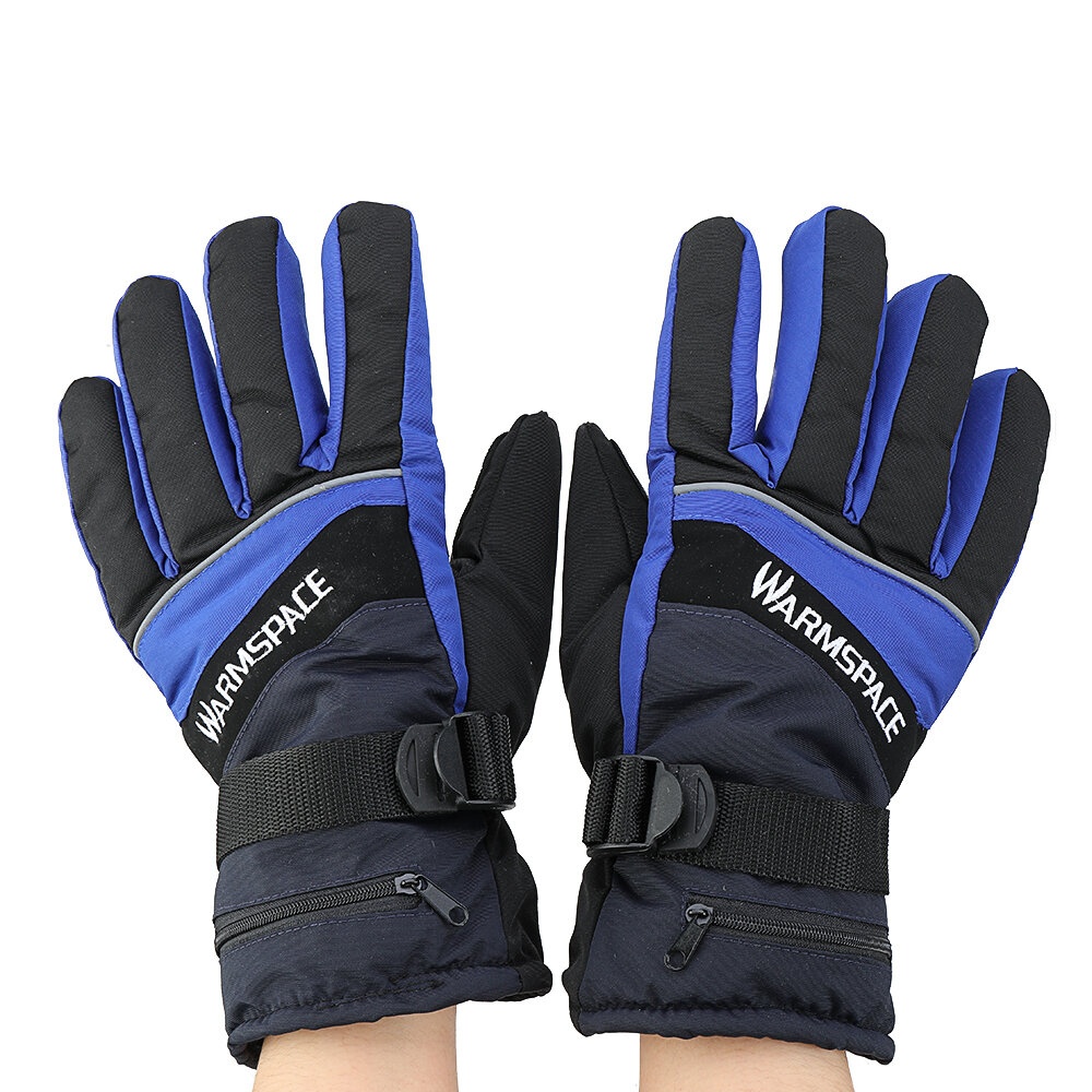 Electrically Heating Gloves Motorcycle Heated Winter Hot Hands Warmer Outdoor Skiing - L