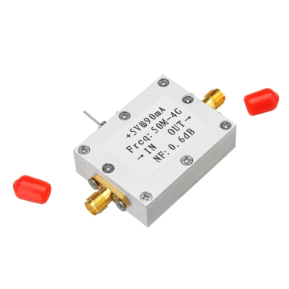 RF Amplifier Low Noise Amplifier Ham Radio Module LNA 50M-4GHz NF=0.6dB RF FM HF VHF / UHF Ham Radio -110dBm - Image 2