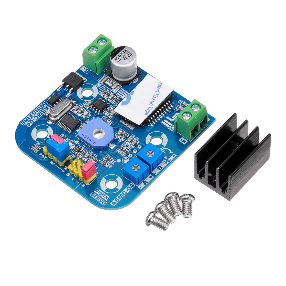 ASMC DC12V-24V Steering Gear Controller High-Power High-Torque Series RC Voltage Analog Controller