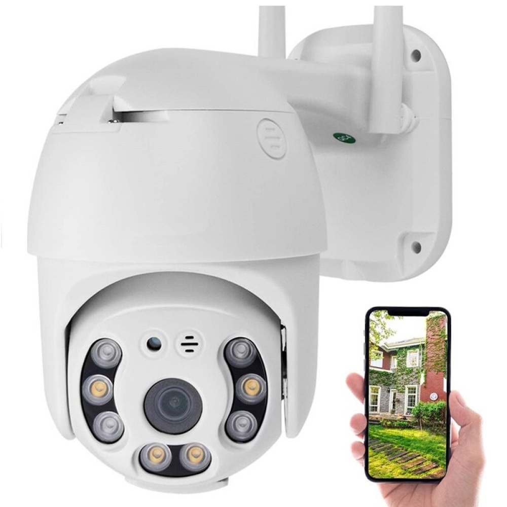 Tuya Smart Life S2-Q03 HD 1080P 2MP PTZ Wi-Fi Camera IP66 Waterproof Night Vision Work with Alexa Google home - EU Plug - Image 2