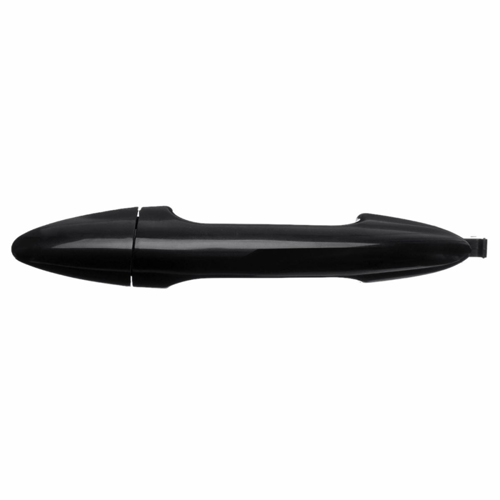 Exterior Door Handles For Hyundai Accent 2012-2016 Rear Left Black Plastic - Image 2