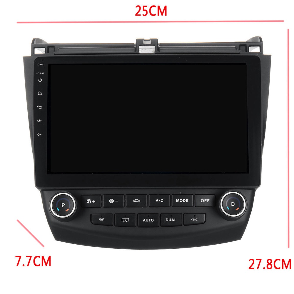 10.1 Inch 2 DIN for Android 8.1 Car Stereo 1+16G Quad Core MP5 Player GPS WIFI FM AM Radio for Honda Accord 2003-2007 - Image 2