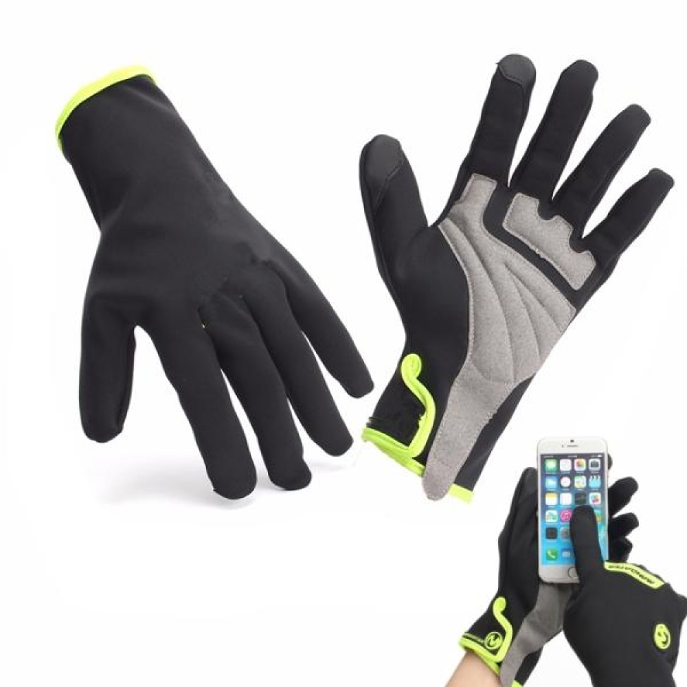 Waterproof Full Finger Gloves Touch Screen Winter Motorcycle Cycling Warm Windproof - M - Image 2