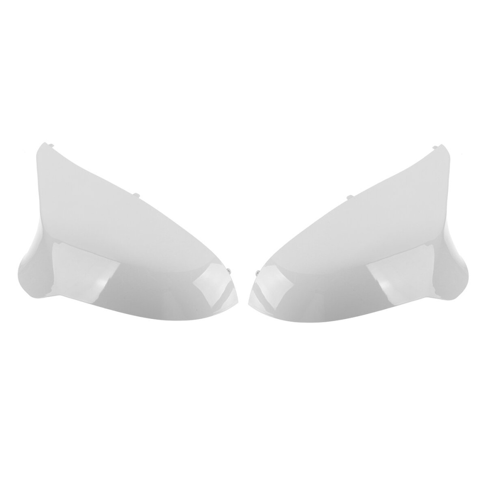 Painted Glossy White Rear View Mirror Cap Cover Replacement Left & Right For BMW F80 M3 F82 M4 2015-2018 - Image 2