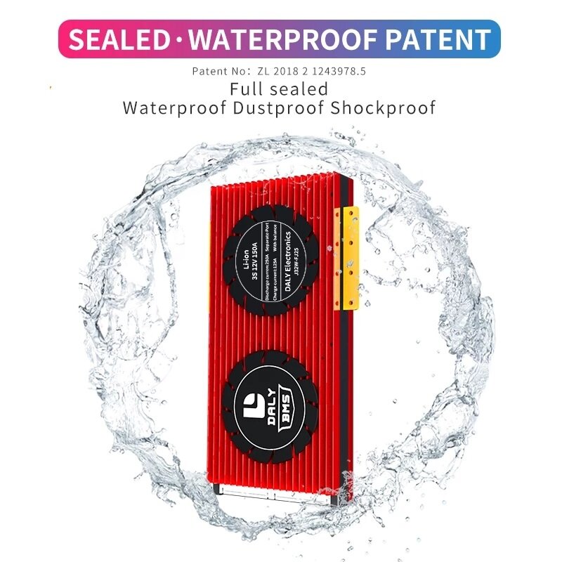 DALY BMS 10S 36V 80A 100A 200A 500A Lipo Li-ion Protection Board PCM BMS PCB Battery 3.7V Battery Management Systerm with Balance - 100A Separate Por - Image 2