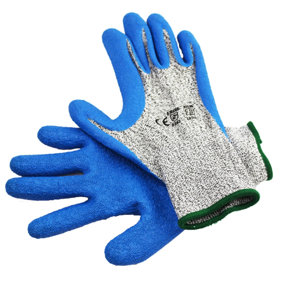 Gardening Protective Gloves Wear-resistant Antiskid Breathable Universal Plam Coating Glove - L - Image 2