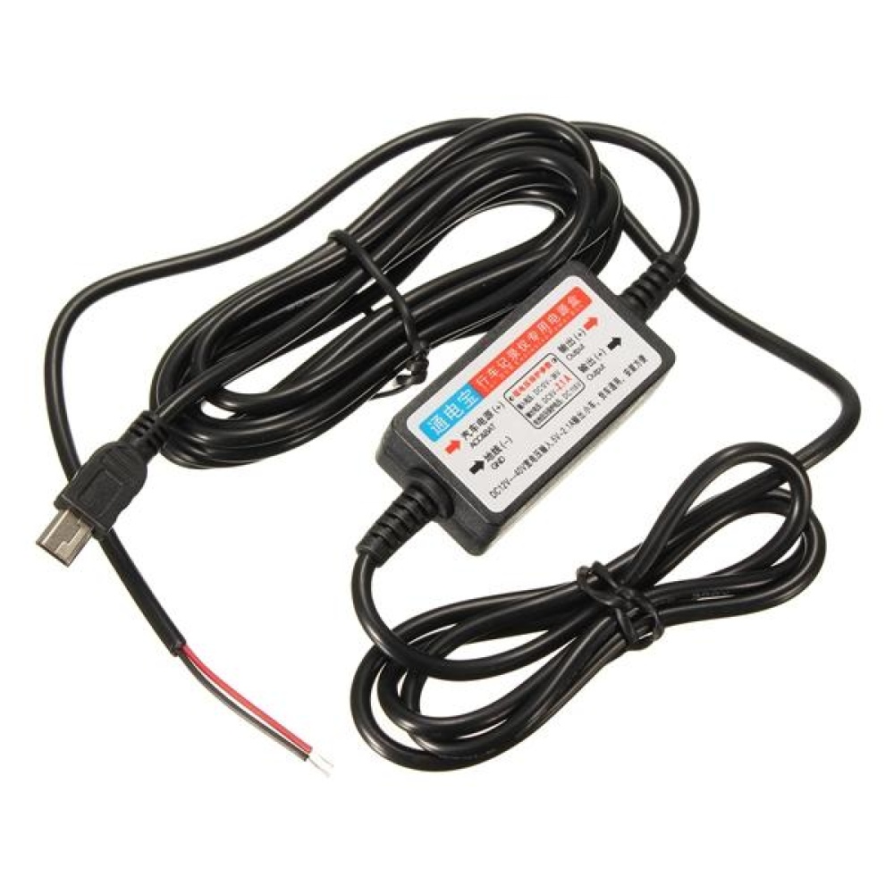 Car DVR Exclusive Power Box Adapter DC Power Cable 3m 12V to 5V Universal - Image 2