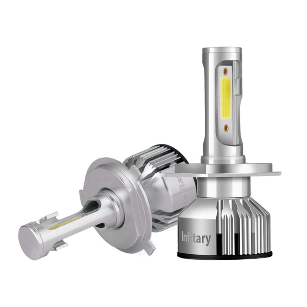 Infitary V3 Car COB LED Headlights H1 H3 H4 H7 H11 H13 9004 9005 9006 9007 Fog Light 72W 10000LM 6500K White 2Pcs - H7 - Image 2