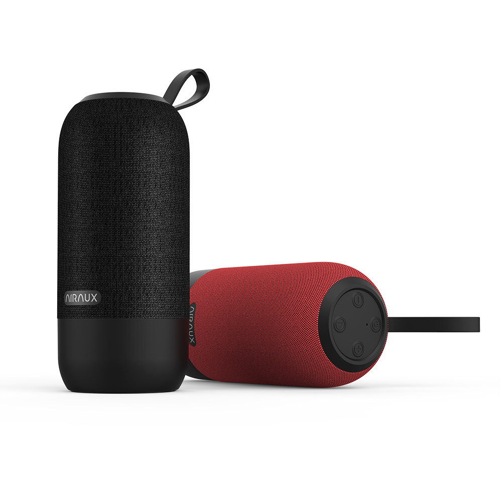 BlitzWolf® AIRAUX AA-WM1 10W bluetooth 5.0 Wireless Stereo Bass Speaker IPX5 Hands-free Call Headset with TWS Support - Red