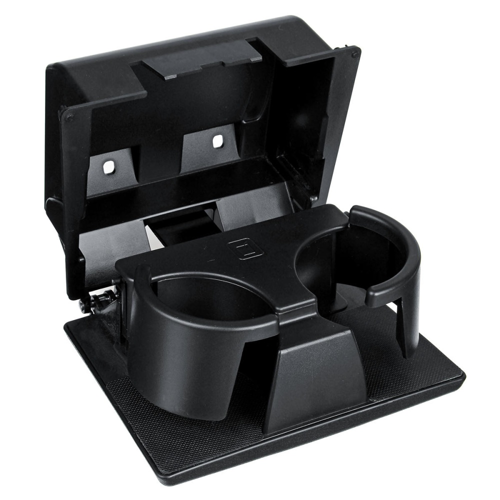 Car Front Duty Dashboard Cup Holder For Ford F250 F350 F450 2008-2010 - Black