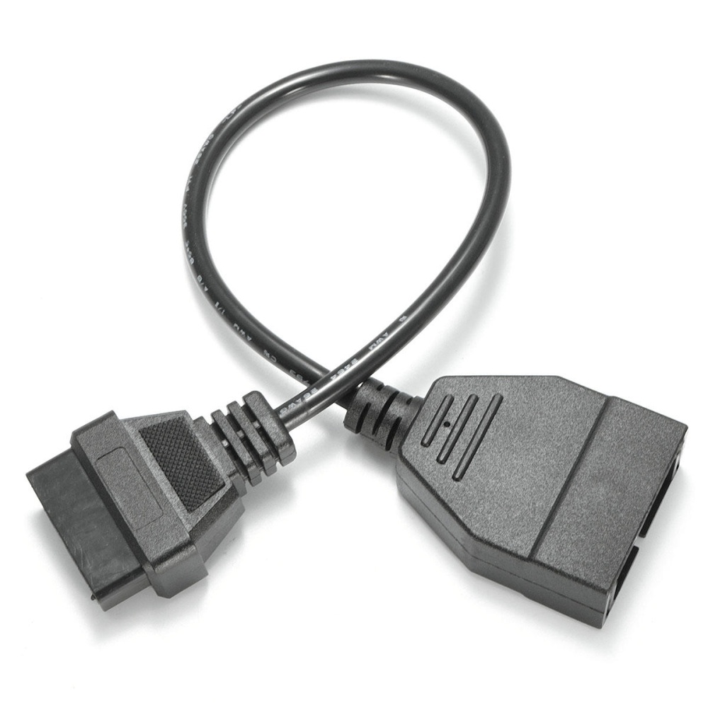 12Pin OBD1 to 16 Pin OBD2 Convertor Connector Adapter Cable For GM Chevrolet GMC - Image 2