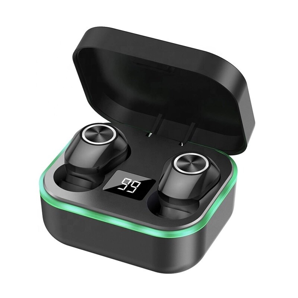 Bakeey M8 TWS Bluetooth 5.0 ecouteurs ecouteurs intra-auriculaires sans fil ecouteurs stereo mains libres e reduction de bruit avec microphone pour smartphones - Blanc