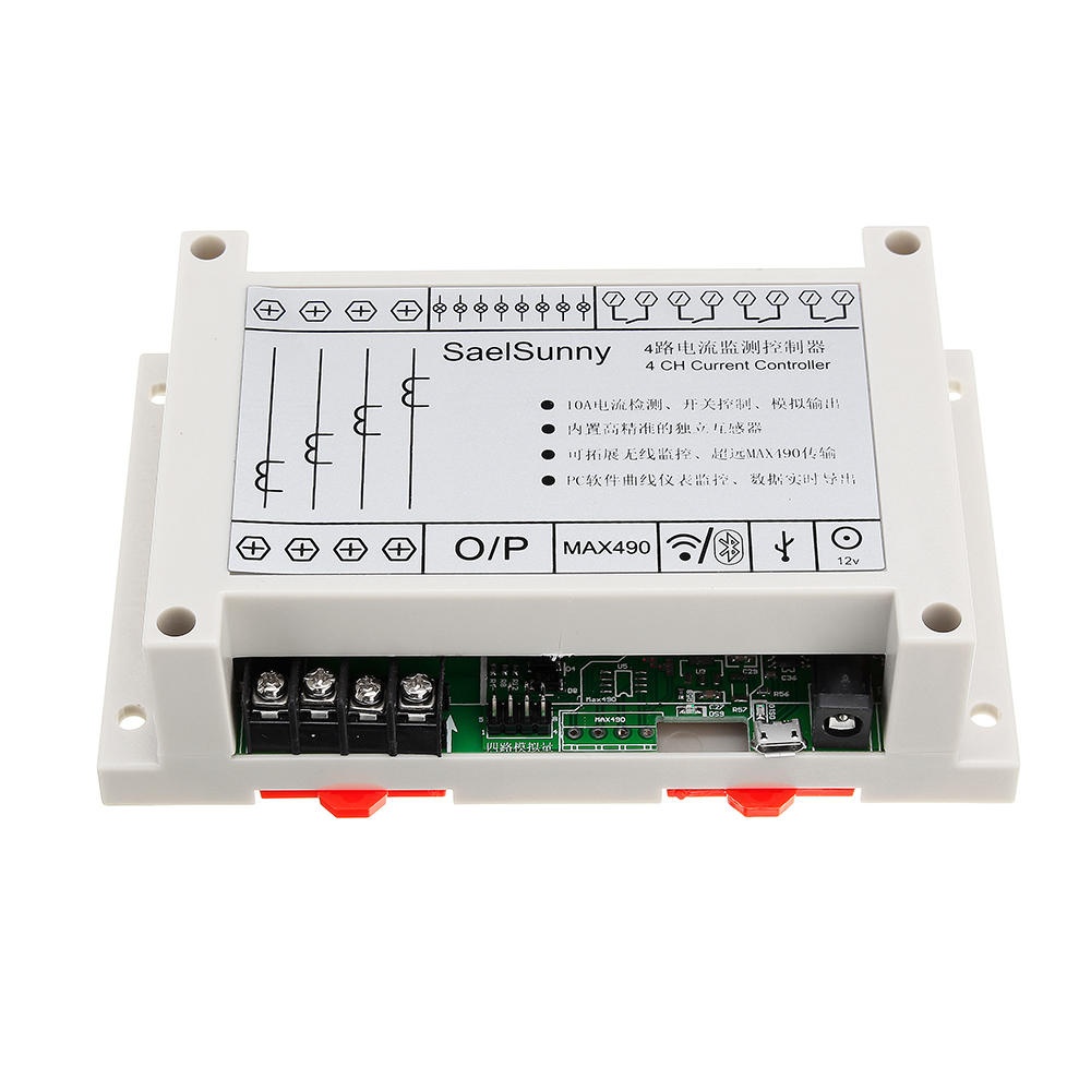 4 Channel 4CH Current Controller Switch Control Monitoring Relay Module Geekcreit for Arduino - products that work with official Arduino boards - Image 2