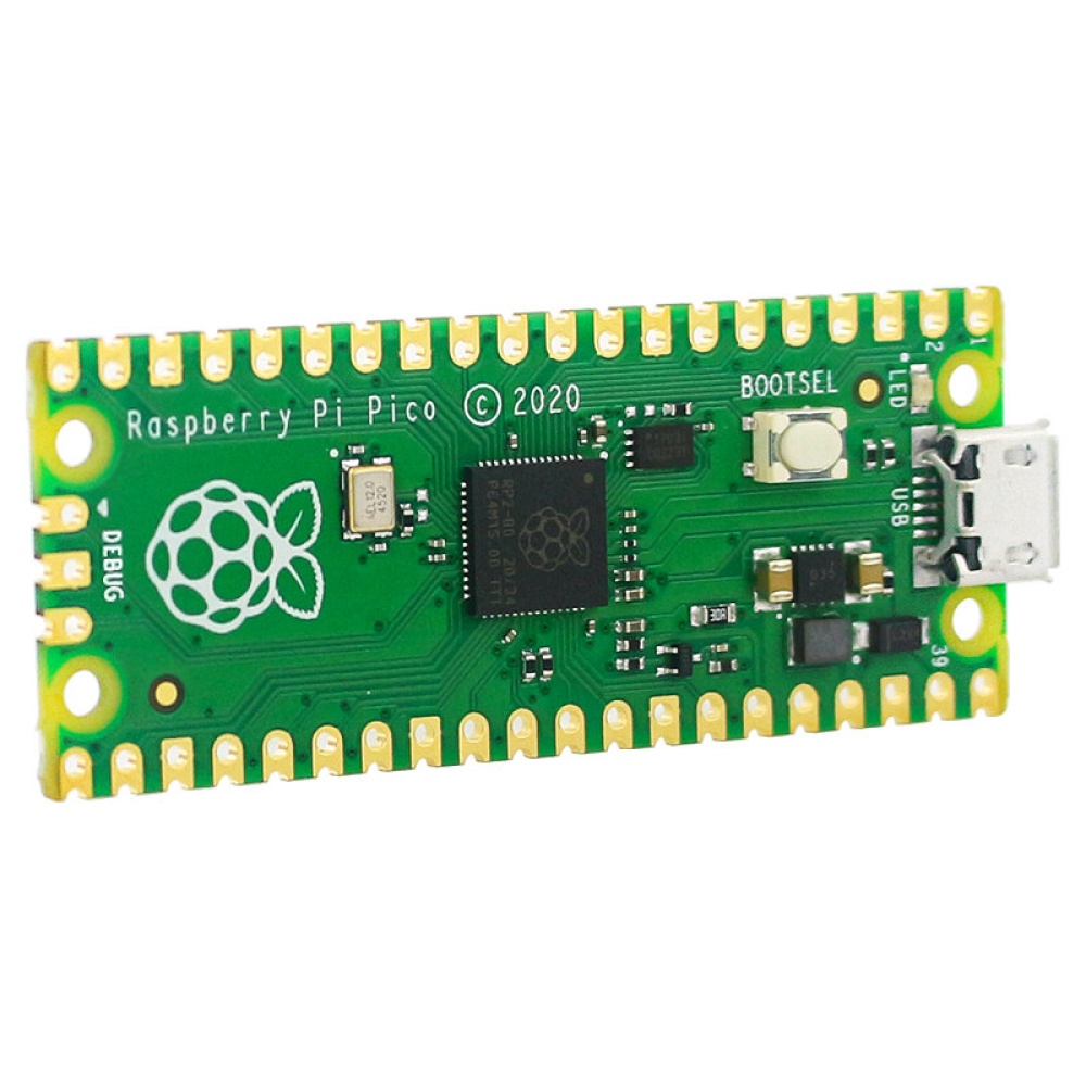 Catda Official Raspberry Pi PICO Microcontroller Development Board with Dual-core ARM Cortex M0+ Processor RP2040 Support Micro Python - Image 2