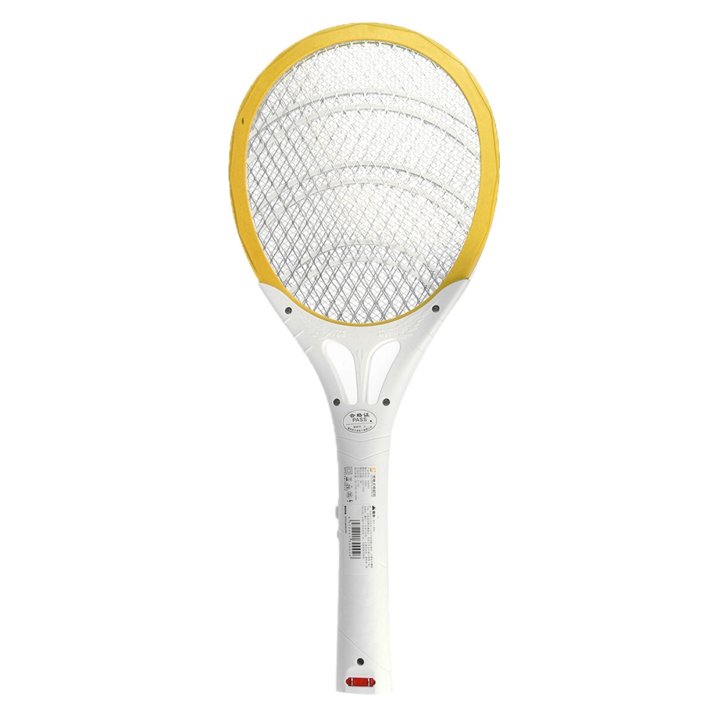 Electric Fly Swatter Mosquito Swatter Zapper Bug Zapper - Pink - Image 2