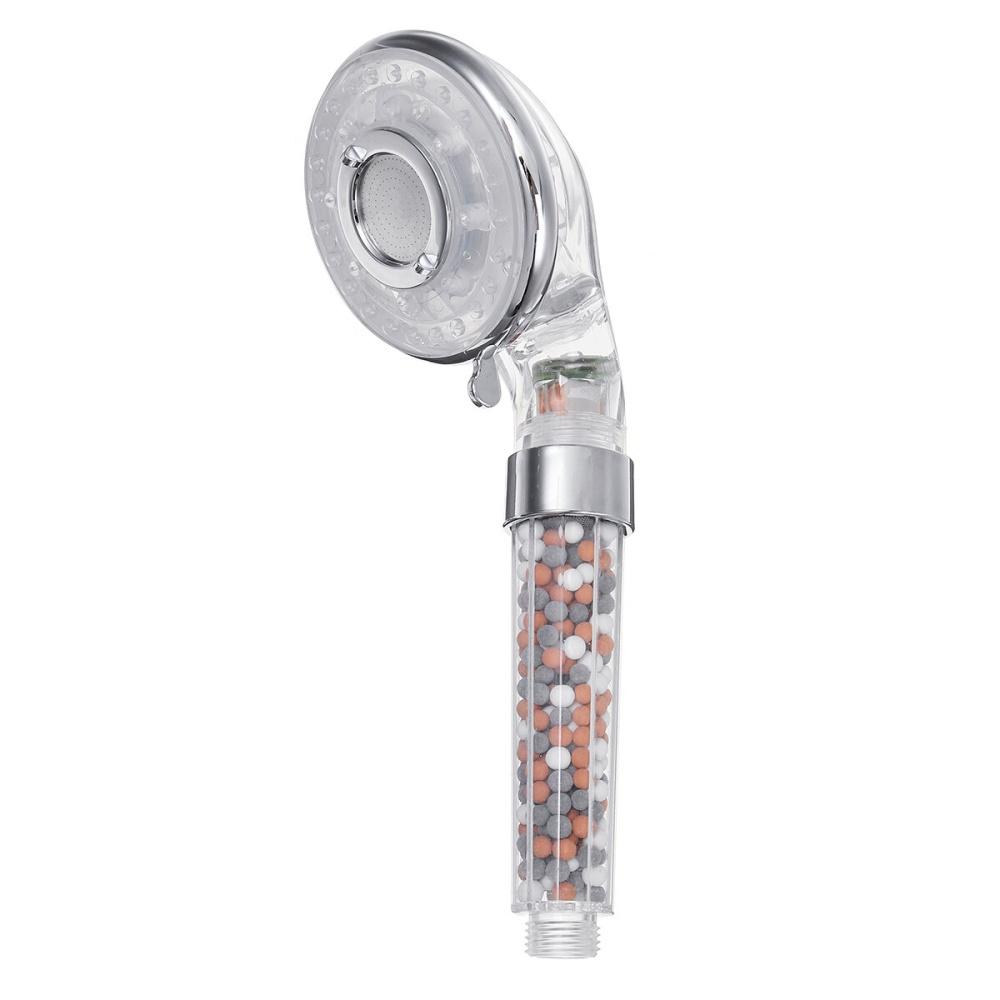 Bakeey 7-function LED Three-color Shower Head Enhanced Pressurized Negative Ion Shower - Image 2