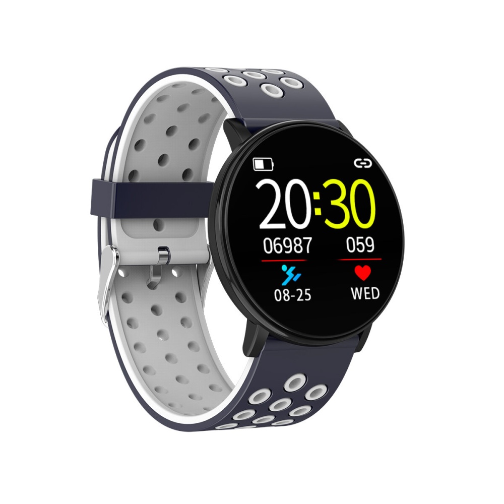 W8 IPS 2.5D Screen Custom Dial Dynamic Heart Rate 8 Sports Mode Message Push Smart Watch - 5 - Image 2