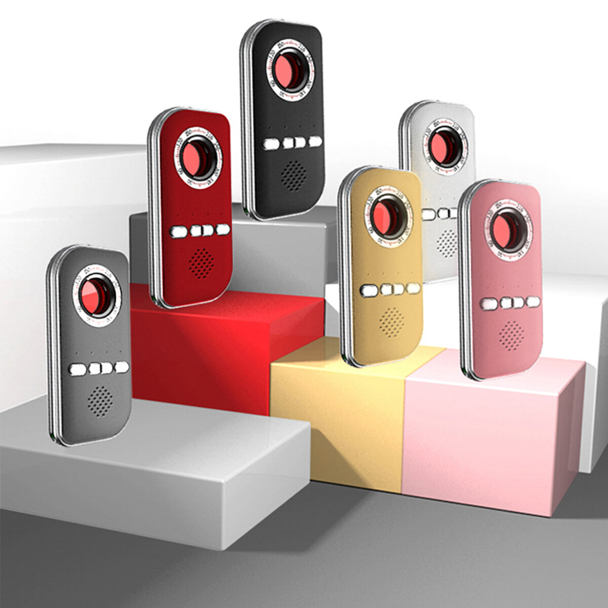 Portable Camera Detector IR Scanner GPS Detector bluetooth Remote Control Detector - Black