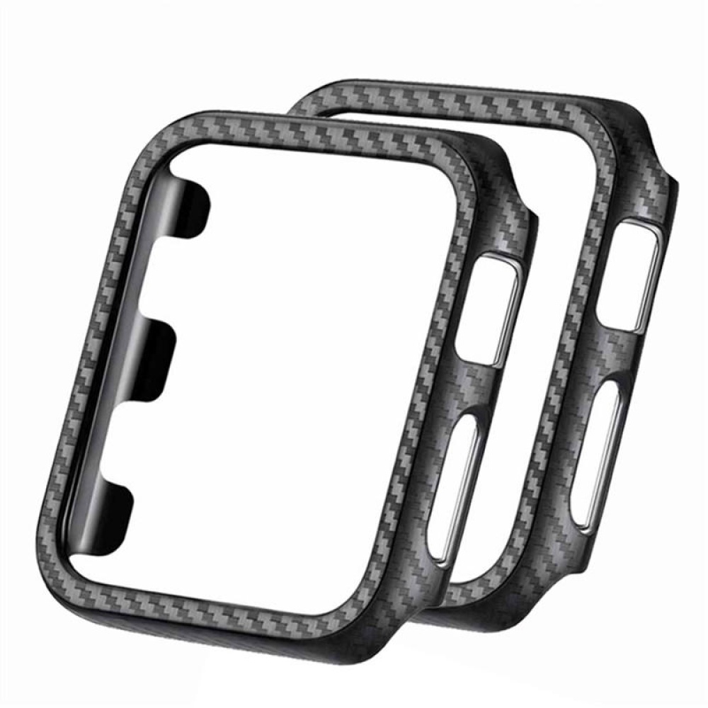 Bakeey Carbon Fiber Watch Bumper Watch Cover For Apple Watch Series 1/2/3/4 - Series 1/2/3 38mm - Image 2