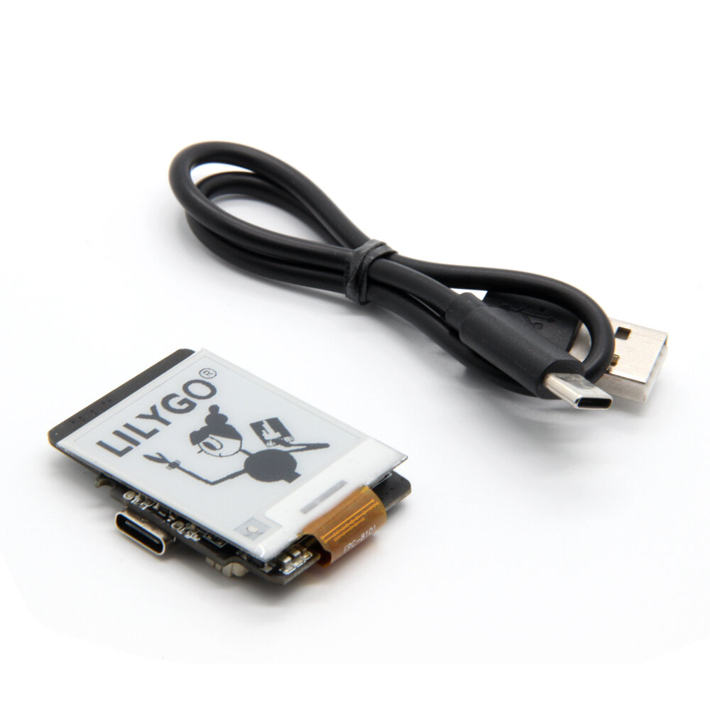 LILYGO® TTGO 1.54 Inch T-Wrist E-paper ESP32 4MB FLASH Support WIFI bluetooth for Arduino - Screen Only - Image 2