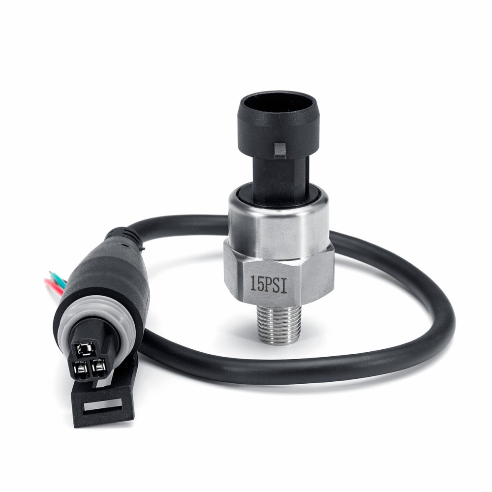 1/8NPT 5V 5-200Psi Pressure Transducer Sender Sensor For Oil Fuel Air Gas - 200 - Image 2