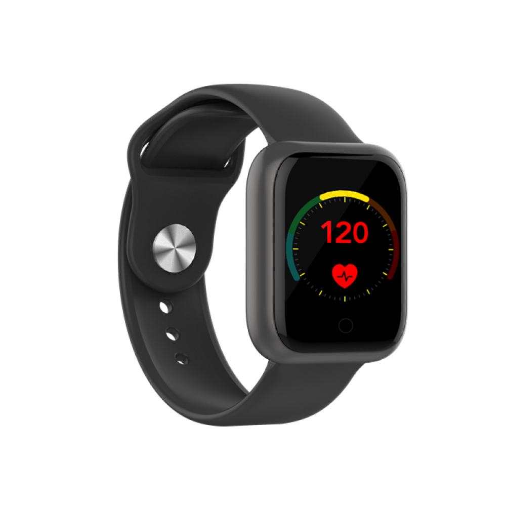 Bakeey GT1 5ATM Deep Waterproof 2.5D Screen Heart Rate Sports Mode WhatsApp 60Days Standby Smart Watch - Silver