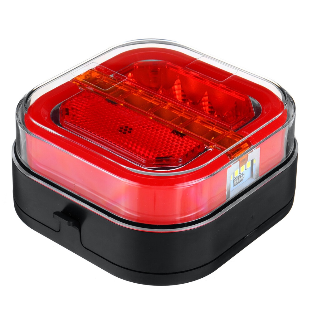 12-24V Magnetic Wireless Rear Tail Stop Light Indicator Lamp For Trailer Caravan Van Truck Lorry - Image 2