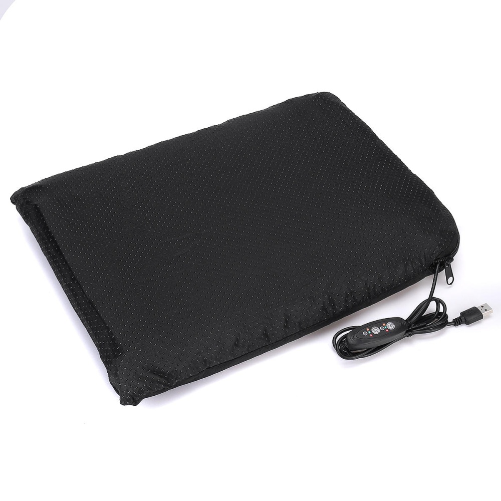 Portable USB Electric Heating PadS Cushion Mat Winter Warmer Camping With Bag For Travelers Drivers Office Employees - 2 - Image 2