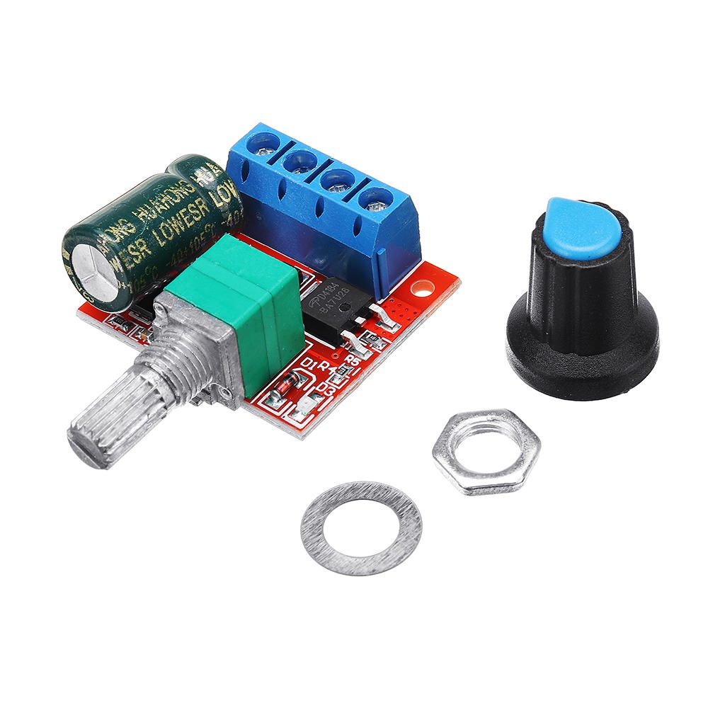 3Pcs DC 5V To DC 35V 5A 90W Mini DC Motor PWM Speed Controller Module Speed Regulator Adjustable Light Modulator Electronic Switch Module Board - Image 2