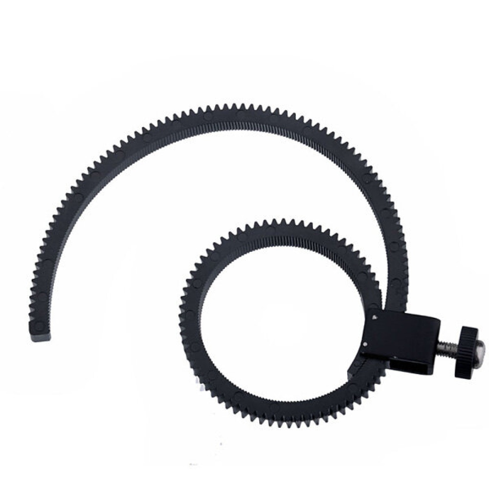 Adjustable Flexible Follow Focus FF Gear Ring Belt For DSLR Camera DV