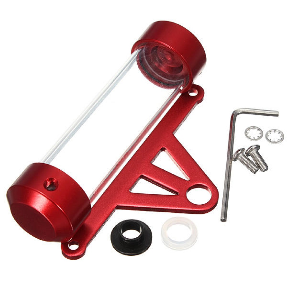 Metal Tax Disc Tube Holder For Motor Bike Scooter Motorcycle Waterproof - Blue