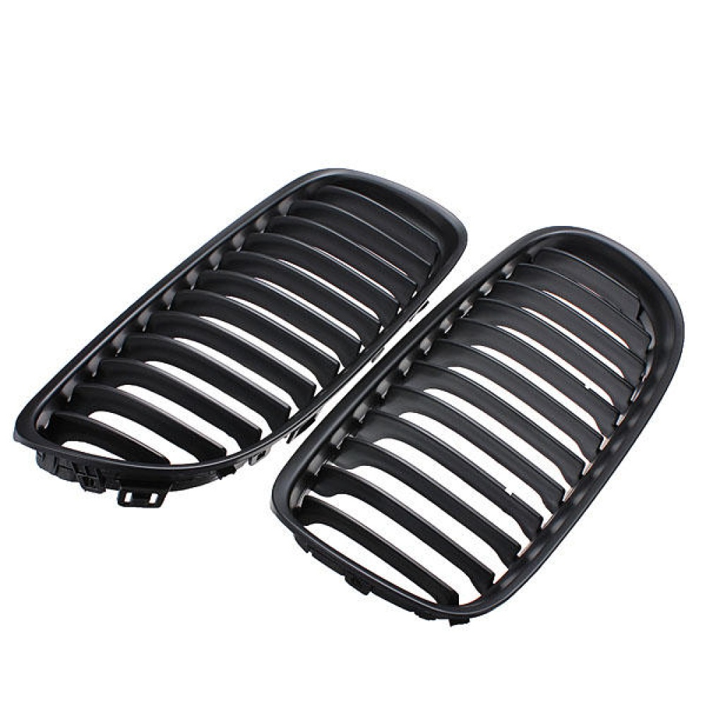 A Set Black Car Matte Front Grille Grills for BMW E90 LCT 3-Serise - Image 2