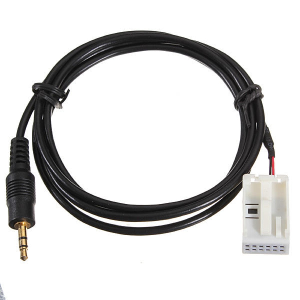 3.5mm Jack Plug CD 6000 AUX Audio Input Adapter Cable for Ford - Image 2