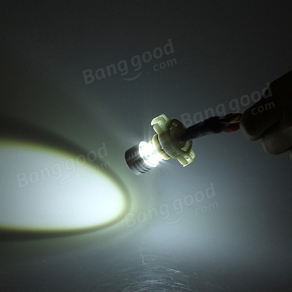 5202 5201 H16 LED 20SMD 500lm DRL Driving Fog Light Bulb White 3W 12V - Image 2