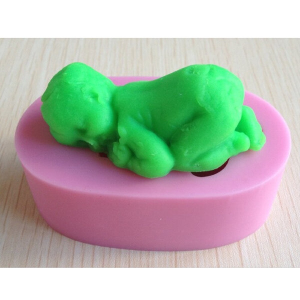 Silicone Baby Mould Cake Chocolate Soap Fondant Mould - Image 2