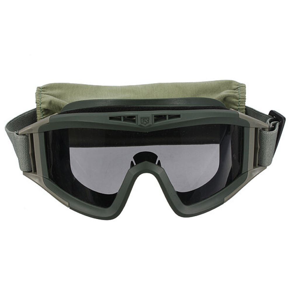 Protective Goggle Glasses with 3 Lenses for Motorcycle CS Sports - Tan