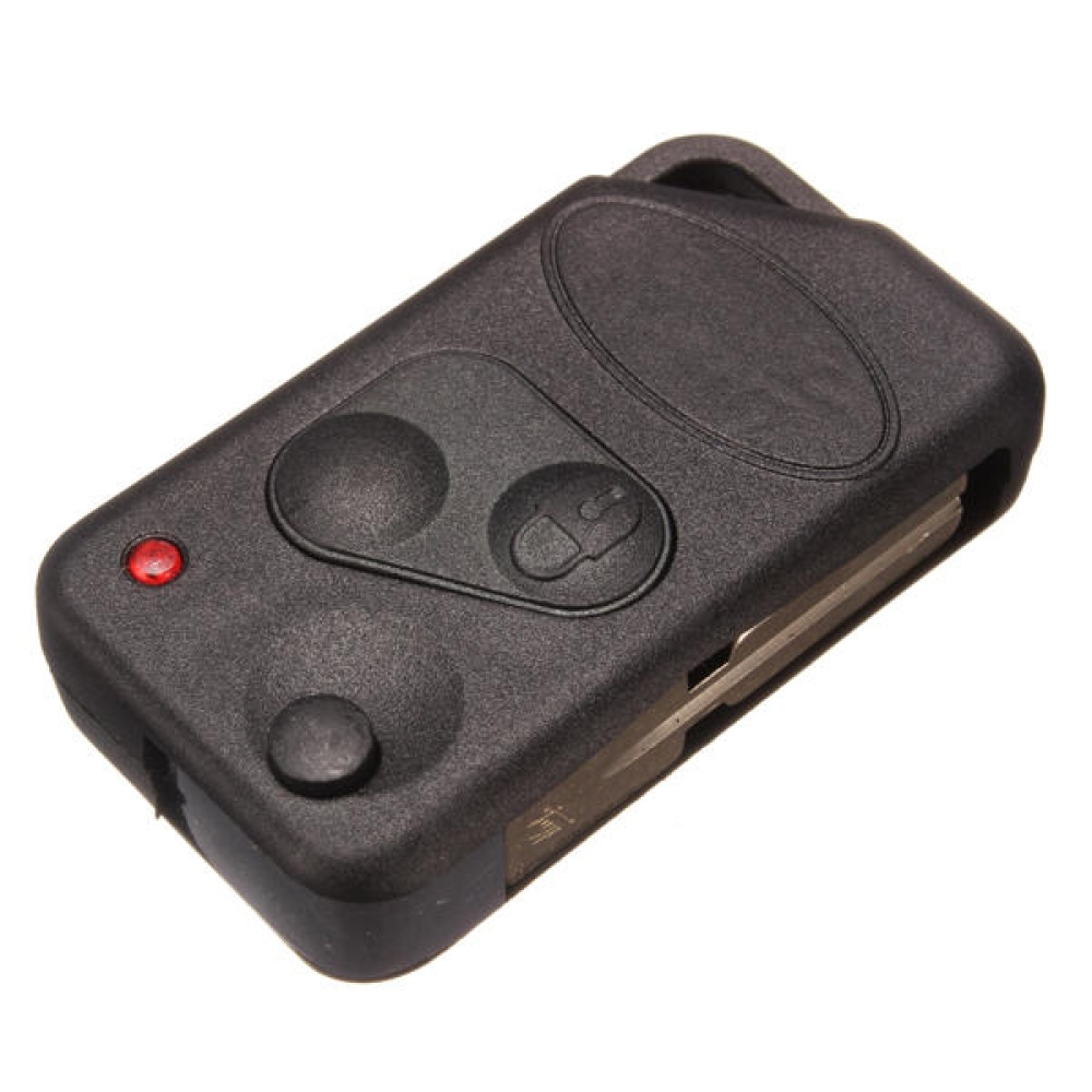 Two Buttons Remote Entry Key Case Shell for Land Rover with Blade - Image 2