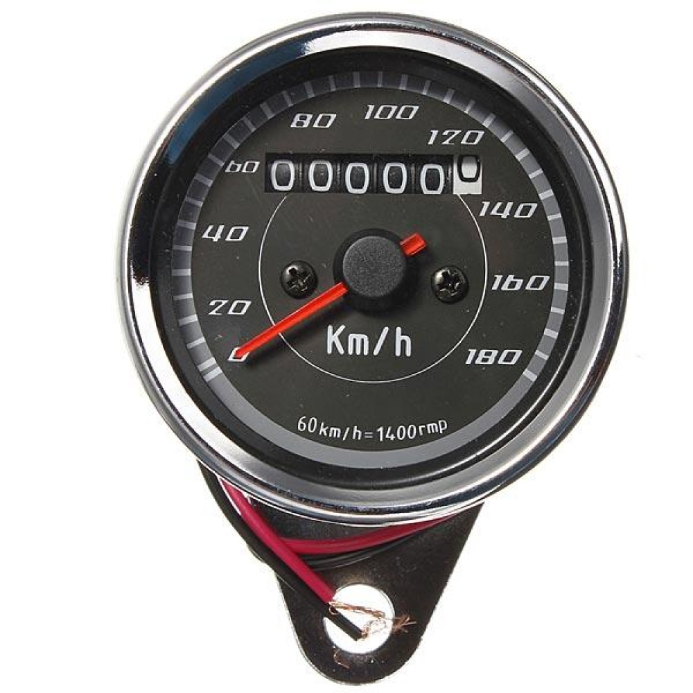 Motorcycle Odometer Speedometer Gauge Meter Dual Color LED Backlight - Image 2