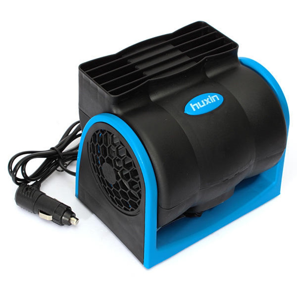 DC 12V Auto Vehicle Truck Cooling Air Fan Speed Adjustable - Image 2